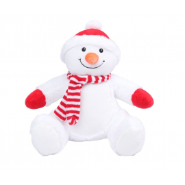 Peluche bonhomme de neige