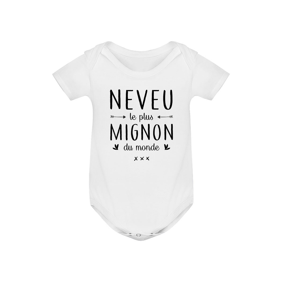 Body bébé Neveu le plus mignon du monde