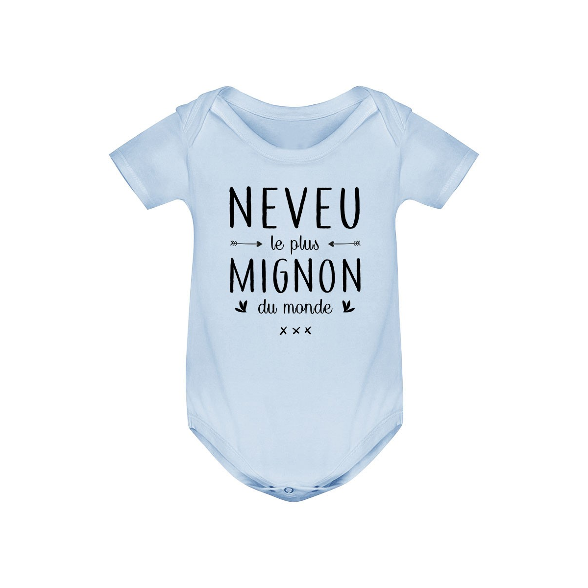 Body bébé Neveu le plus mignon du monde