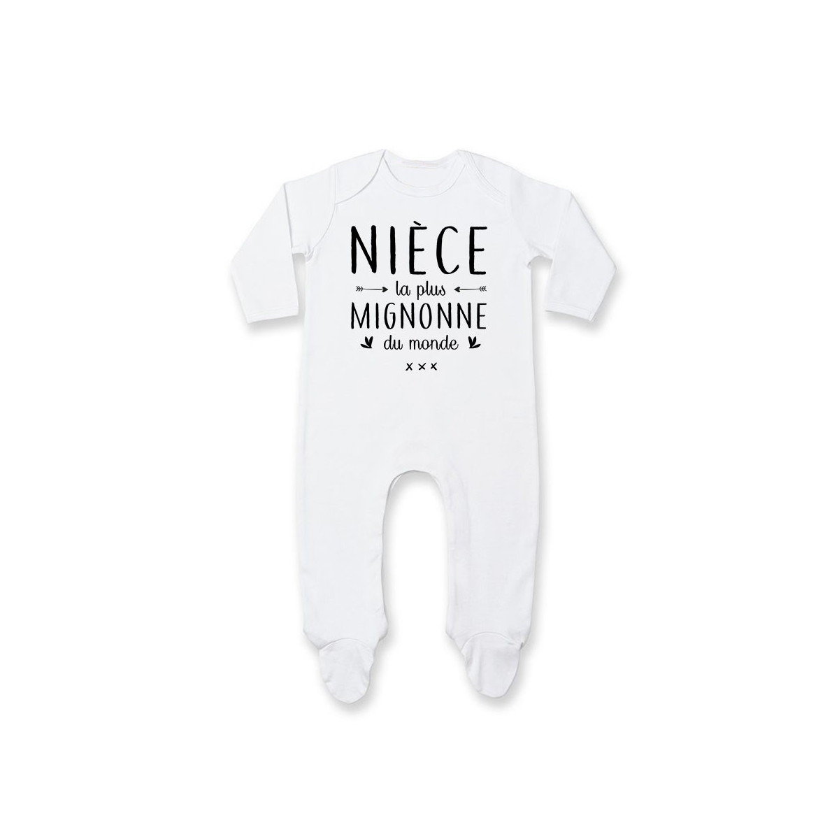 Pyjama bébé Nièce le plus mignon du monde