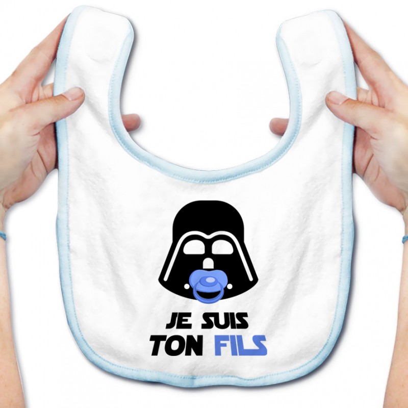 Bavoir bébé Je suis ton fils Bavoir bébé Je suis ton fils
