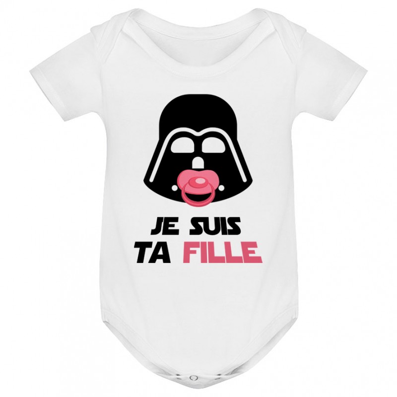 Body bébé Je suis ta fille Body bébé Je suis ta fille