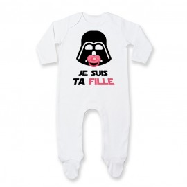 Pyjama bébé Je suis ta fille