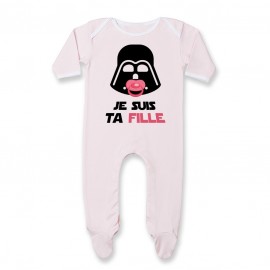 Pyjama bébé Je suis ta fille