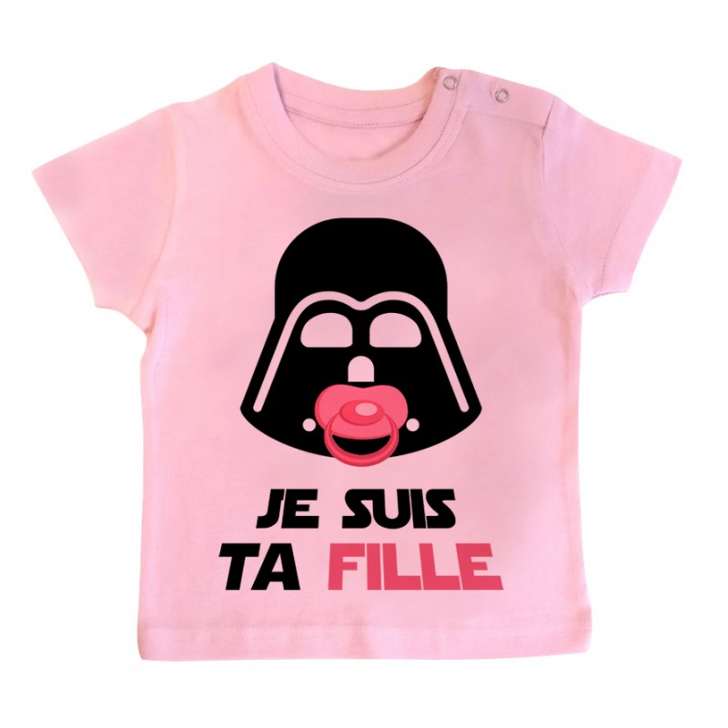T-Shirt bébé Je suis ta fille T-Shirt bébé Je suis ta fille