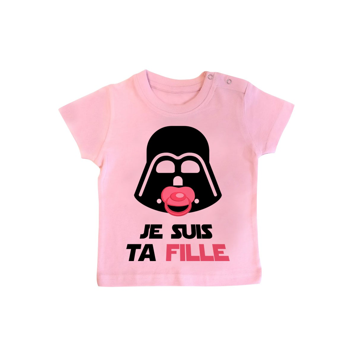 T-Shirt bébé Je suis ta fille