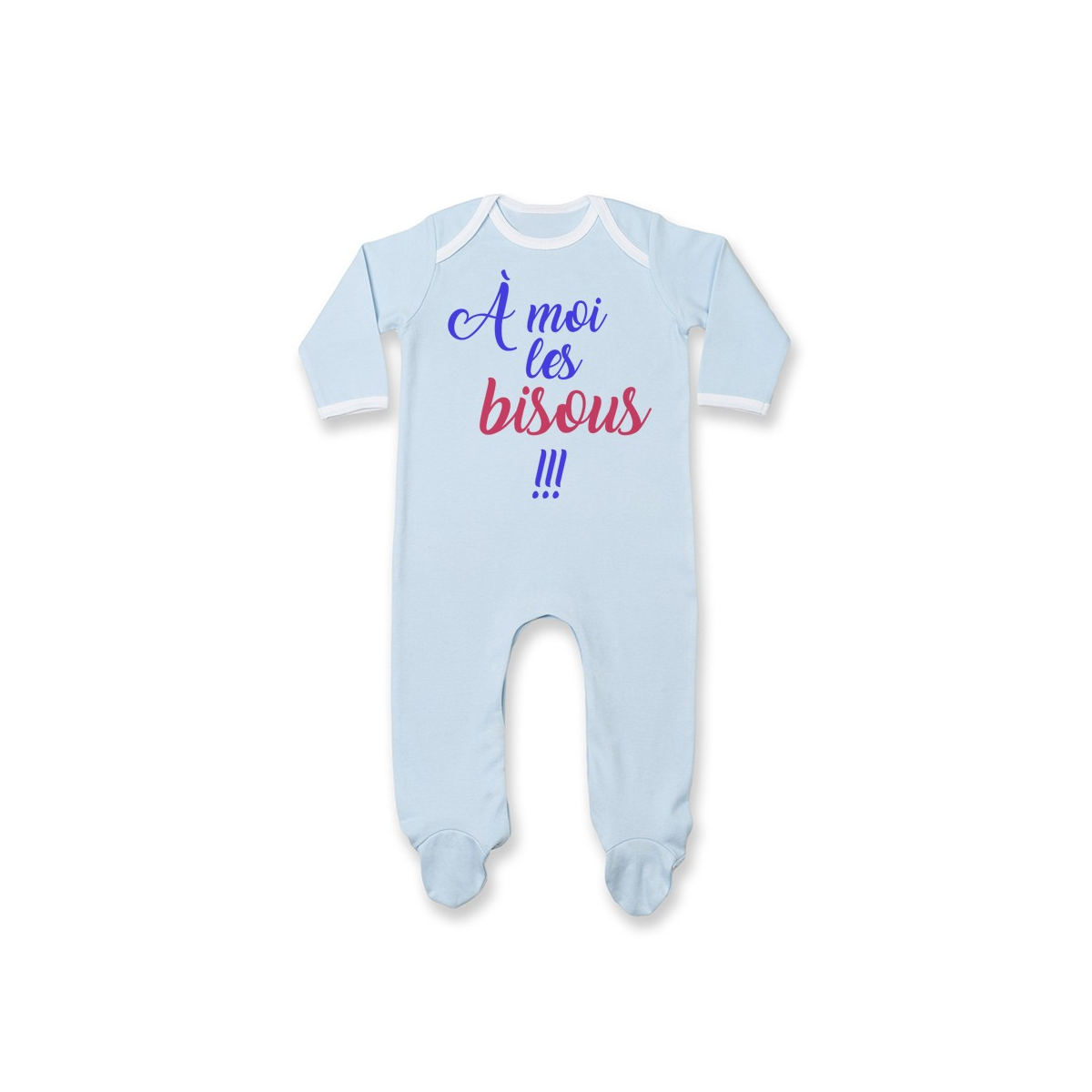 Pyjama bébé A moi les bisous !!!