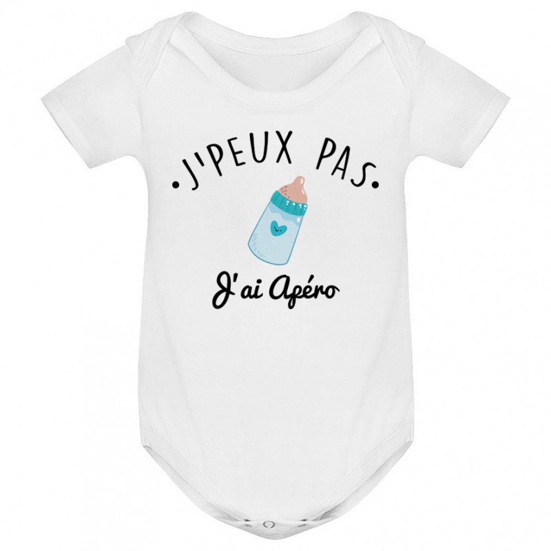 Body bébé J'peux pas j'ai Apéro