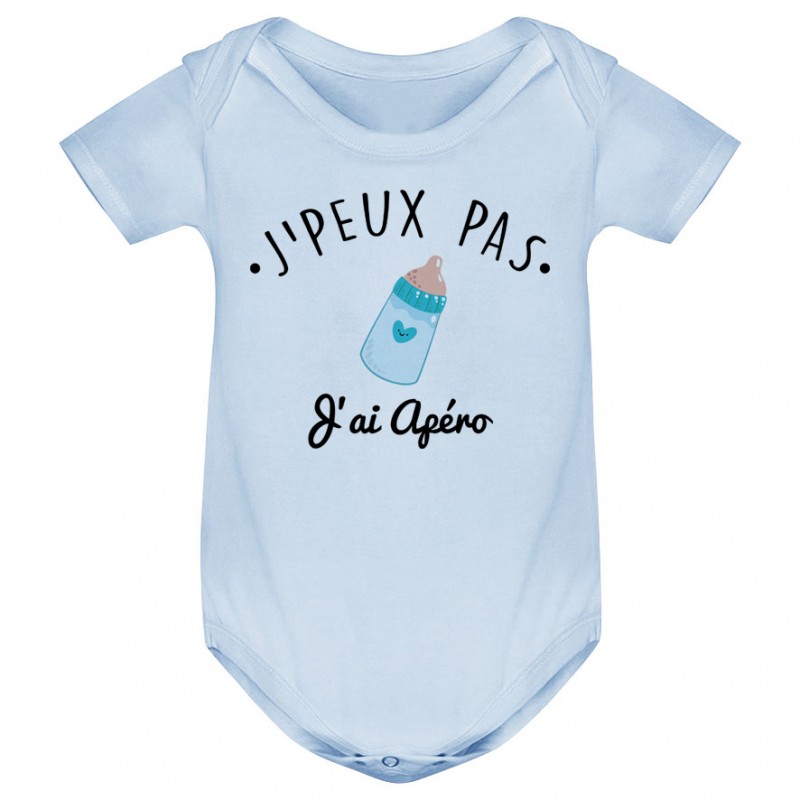 Body bébé J'peux pas j'ai Apéro