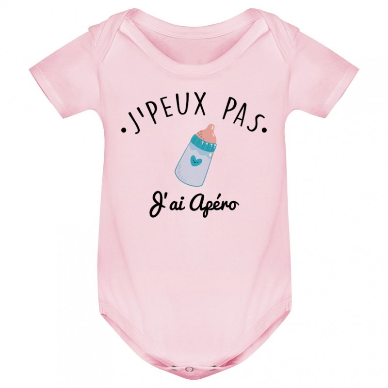 Body bébé J'peux pas j'ai Apéro