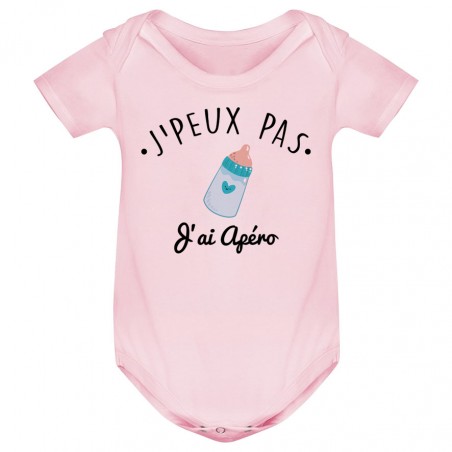 Body bébé J'peux pas j'ai Apéro