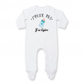 Pyjama bébé J'peux pas j'ai Apéro