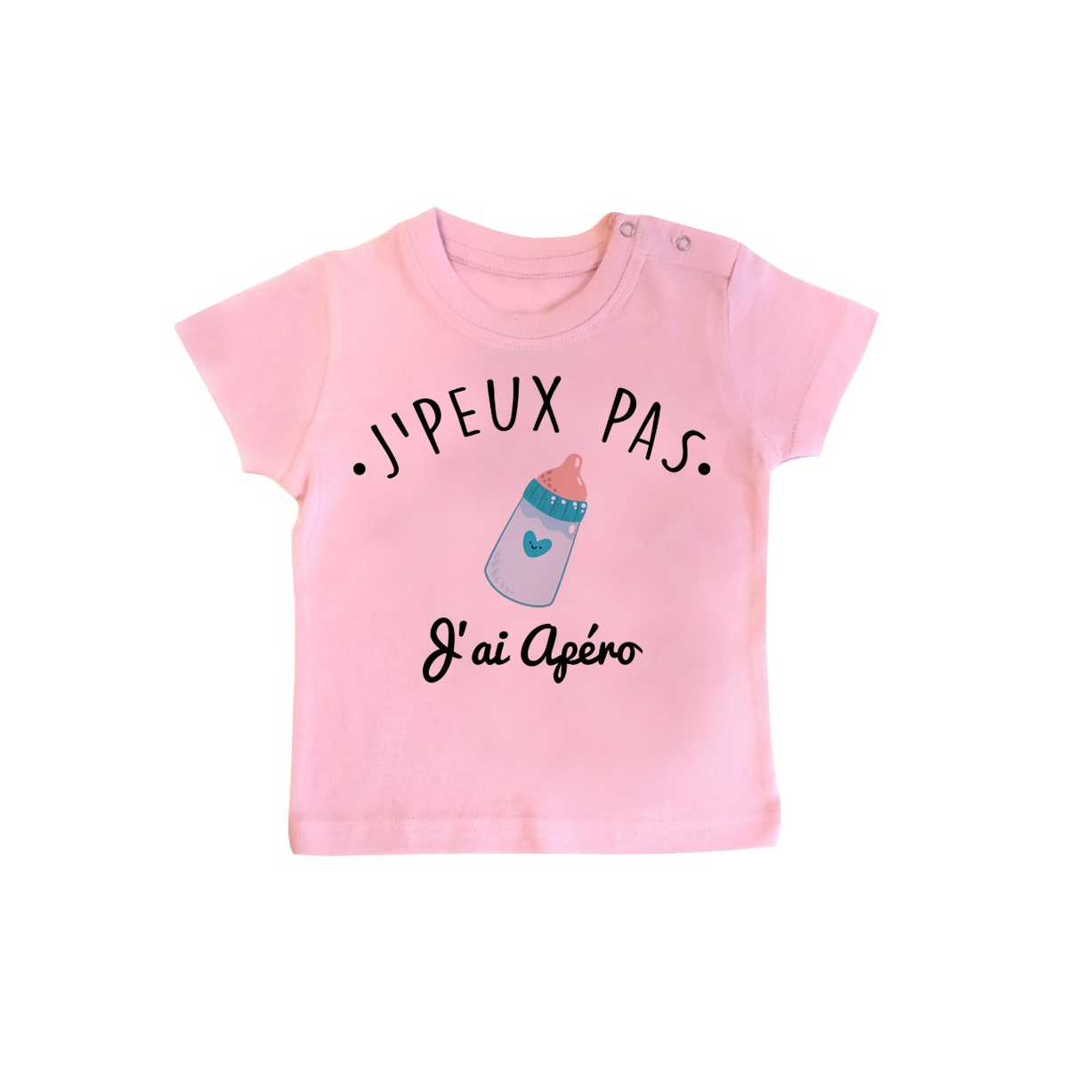 T-Shirt bébé J'peux pas j'ai Apéro