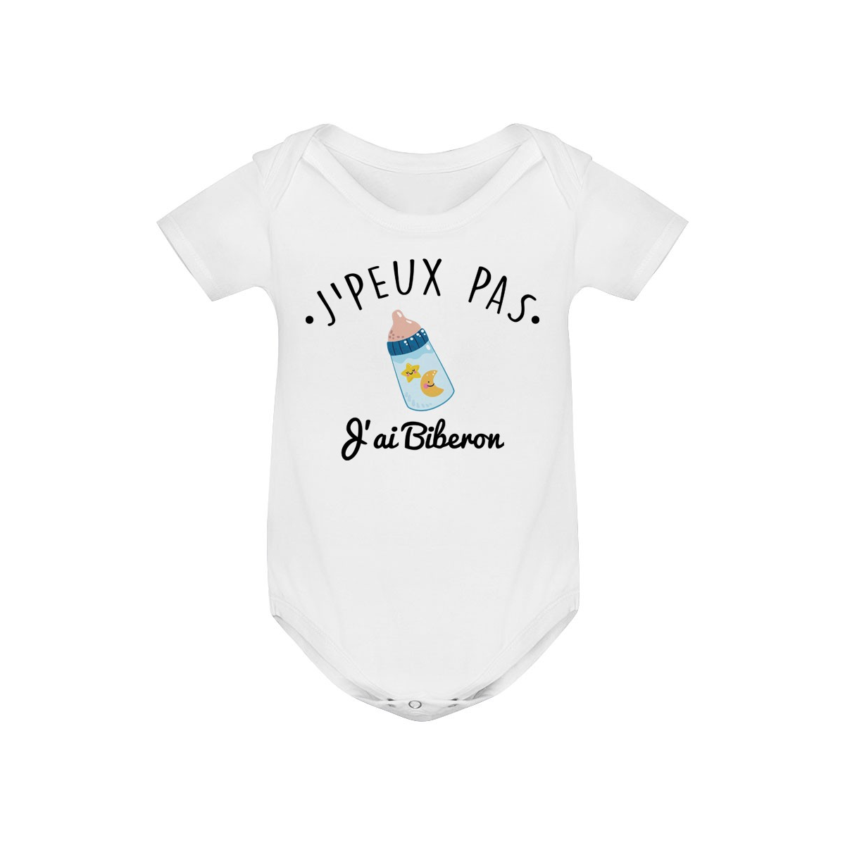 Body bébé J'peux pas j'ai Biberon