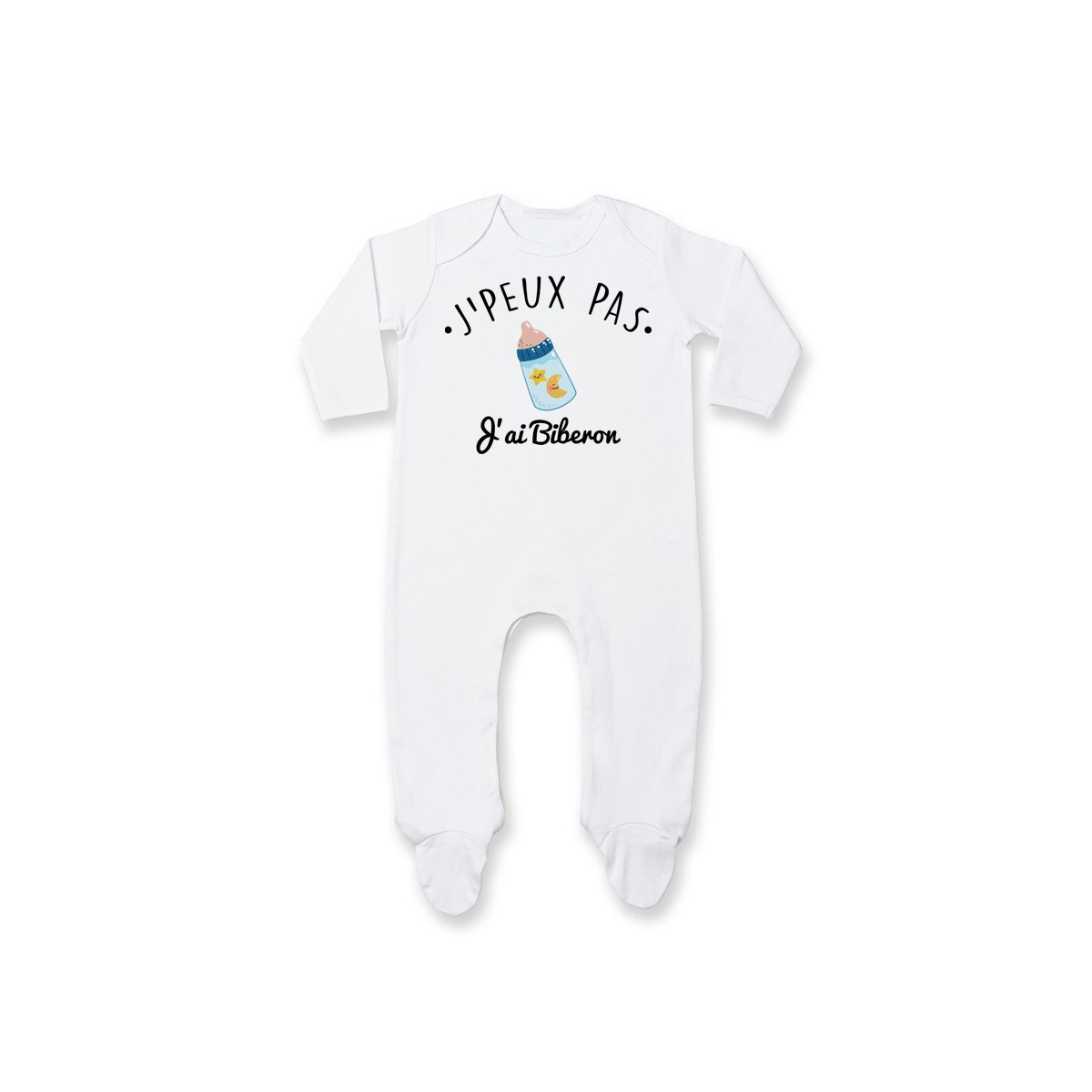 Pyjama bébé J'peux pas j'ai Biberon