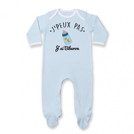 Pyjama bébé J'peux pas j'ai Biberon