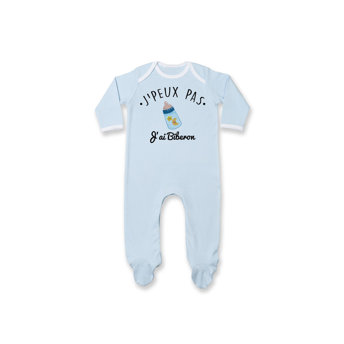 Pyjama bébé J'peux pas j'ai Biberon