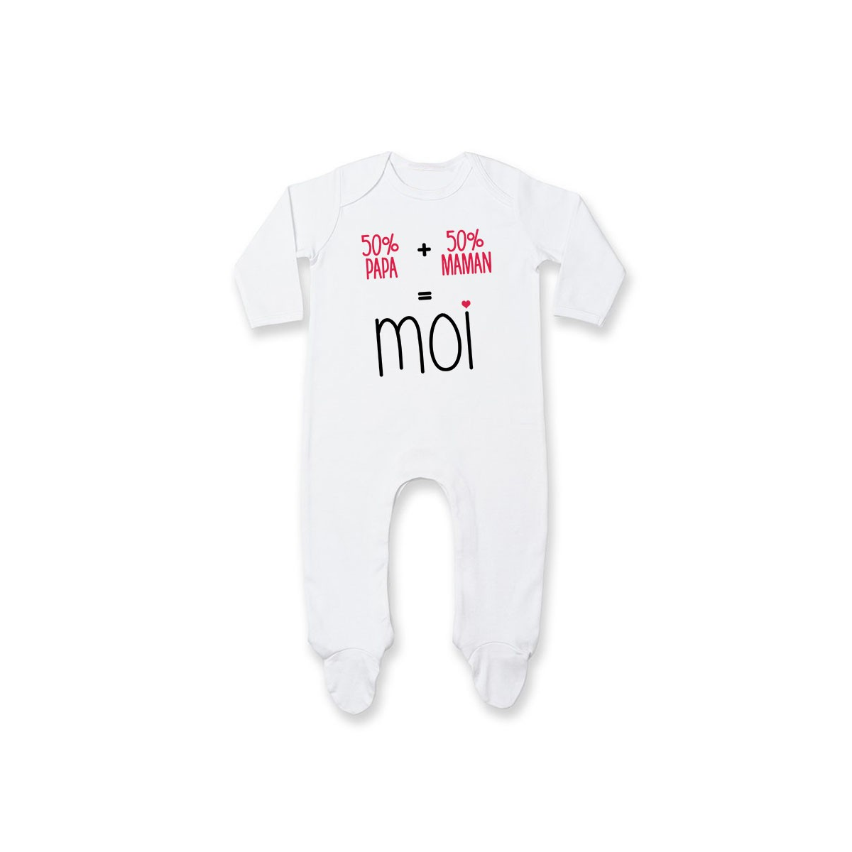 Pyjama bébé 50/50 ( version fille )