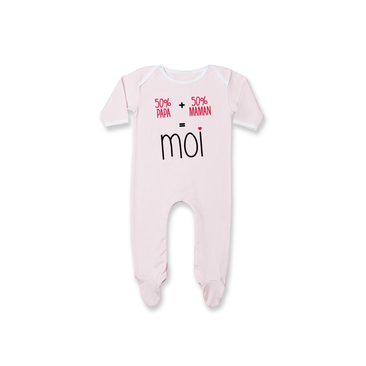 Pyjama bébé 50/50 ( version fille )