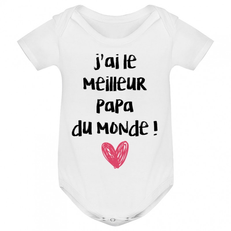 body bébé pour papa