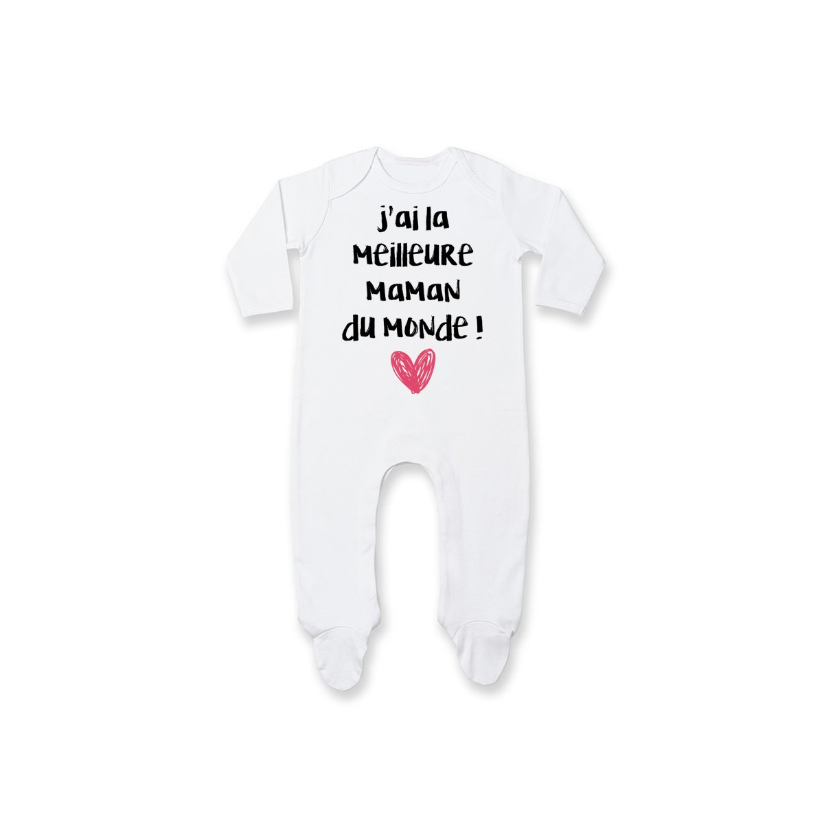 Pyjama bébé J'ai la meilleure maman du monde