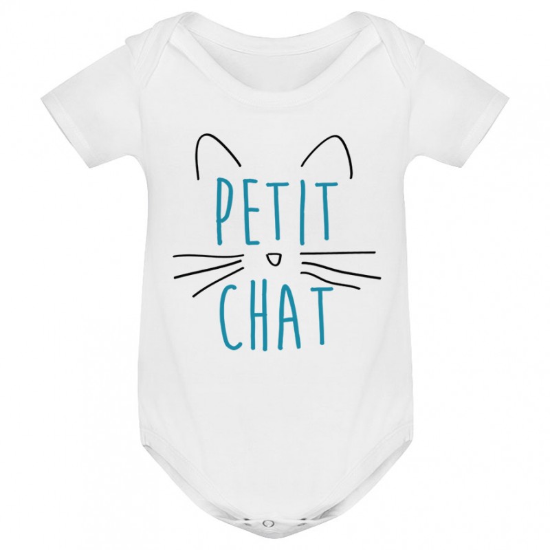 Body bébé Petit chat