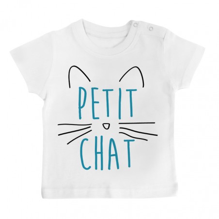 T-Shirt bébé Petit chat