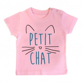 T-Shirt bébé Petit chat
