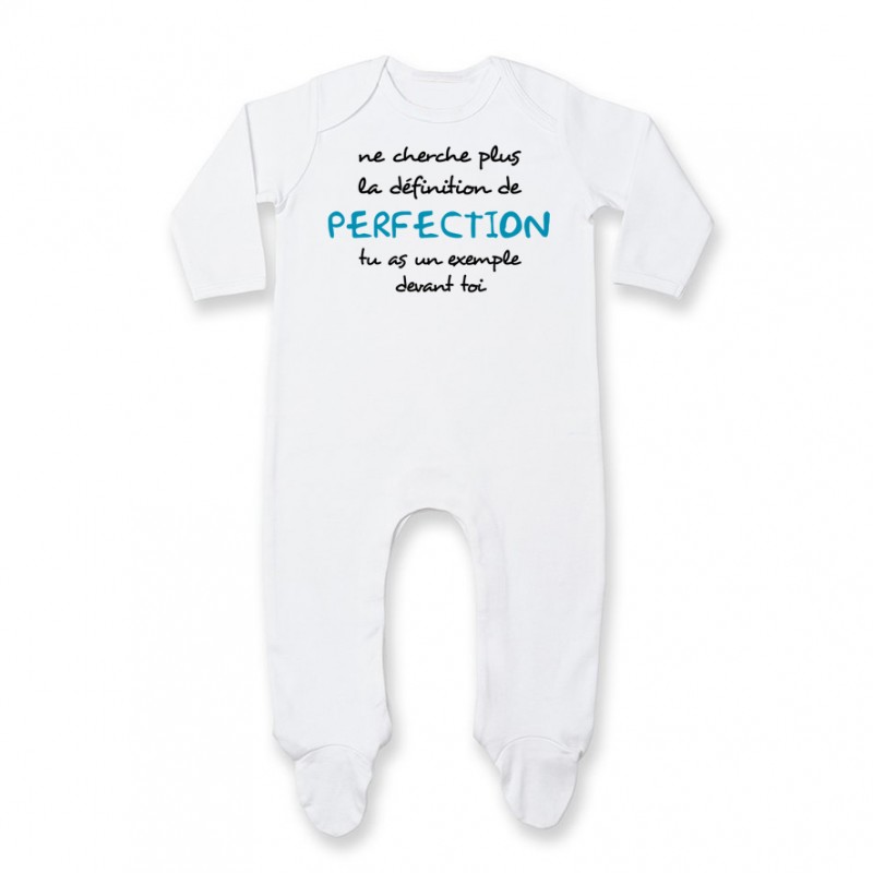 Pyjama bébé La définition de PERFECTION ( version garçon ) Pyjama bébé La définition de PERFECTION ( version garçon )